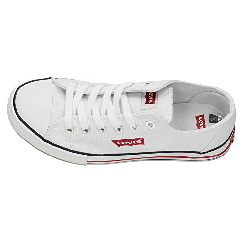 Levis VTRU0139T Lonas Levis Mujer Zapatillas Blanco 36