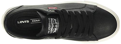 Levi's Woods W, Zapatillas para Mujer, Negro (R Black 59), 39 EU