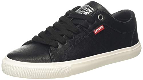 Levi's Woods W, Zapatillas para Mujer, Negro (R Black 59), 39 EU