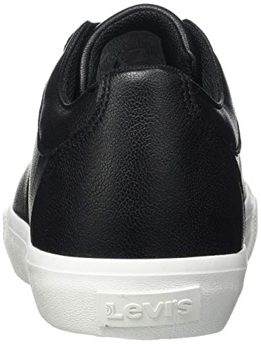 Levi's Woodward S, Zapatillas Mujer, Regular Black, 40 EU