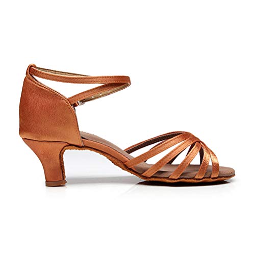 LIOOBO Zapatos de Baile Latino para Mujeres Zapatos de Tango para Mujeres Zapatos de Baile de salón