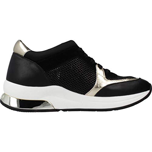LIU JO Zapatos de Mujer Zapatillas Bajas con cuña BA0031 TX032 22222 Karlie 12 Talla 39 Negro