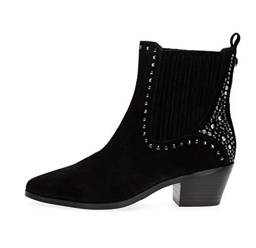 LIU JO Zapatos Mujer Botines texanos S69075PX00222222 Bonnie 2 Bootie Talla 38 Negro
