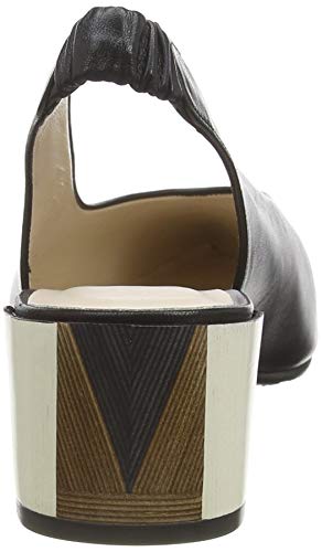 lodi CHOBI-GE, Zapatos Destalonados para Mujer, Negro, 35 EU