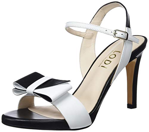 lodi Ibarra, Sandalia con Pulsera para Mujer, Multicolor (Glove Blanco Glove Blanco), 39 EU