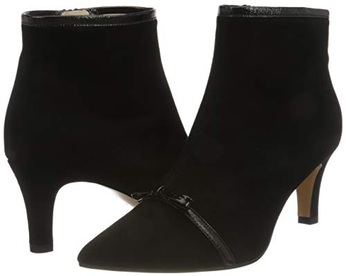 lodi MADUR100, Botas Cortas al Tobillo Mujer, Ante Negro, 36 EU