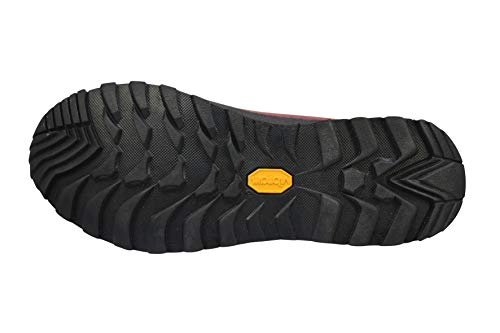 LOMER Bio Natural MTX, zapatillas bajas, empeine de piel, suela de Vibram, revestimiento interior de MTX, cordones de cierre, para mujer Rojo Size: 36 EU