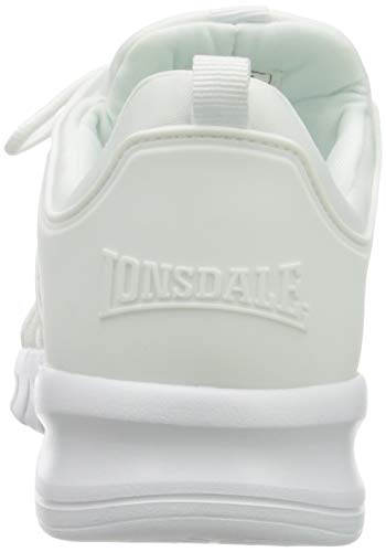 Lonsdale Epic, Zapatillas para Correr de Carretera Mujer, White, 37 EU