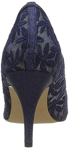Lotus Bryony, Zapatos de tacón con Punta Cerrada Mujer, Azul Marino De, 40 EU