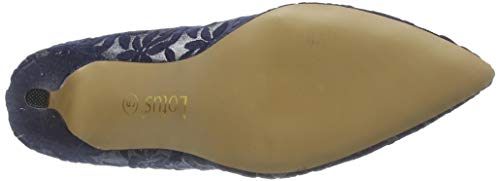 Lotus Bryony, Zapatos de tacón con Punta Cerrada Mujer, Azul Marino De, 40 EU