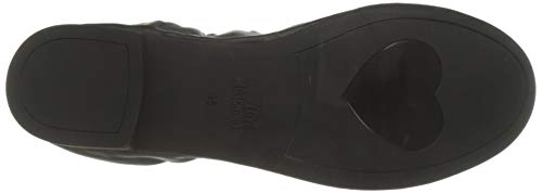Love Moschino Scarpad.ballerina05 Nappa, Bailarinas con Punta Cerrada para Mujer, Negro (Black Soft 000), 36 EU