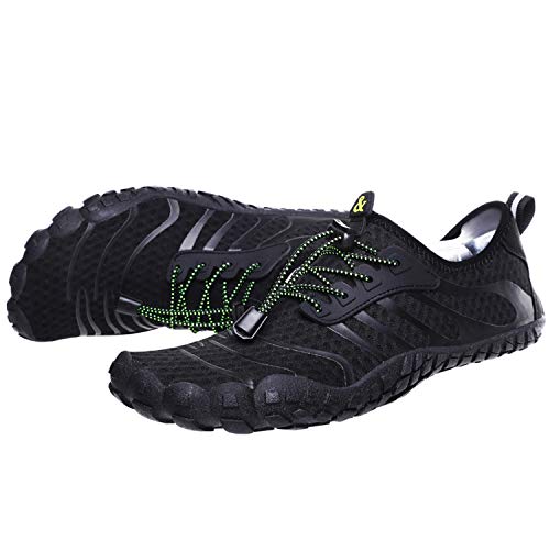Lvptsh Zapatos de Agua para Hombre Zapatos de Playa Zapatillas Minimalistas de Barefoot Secado Rápido Calcetines de Piel Descalza Escarpines de Verano Deportes Acuáticos Swim Beach Surf Yoga