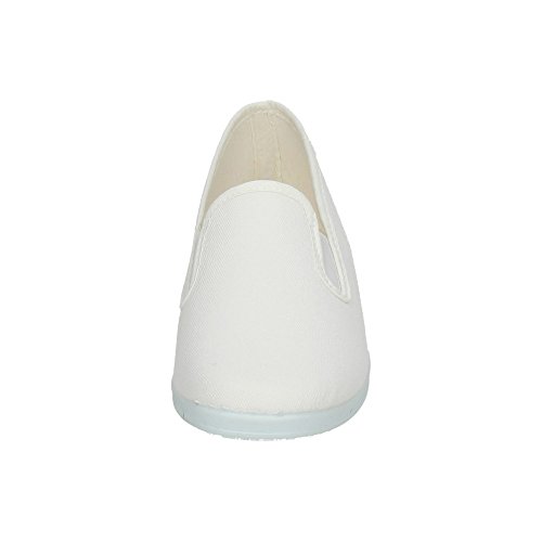 MADE IN SPAIN 07 Zapatillas DE Lona Mujer Zapatillas Blanco 40