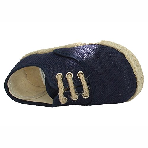 MADE IN SPAIN 260/L ESPARTEÑAS DE Lona NIÑO Zapatillas Marino 23