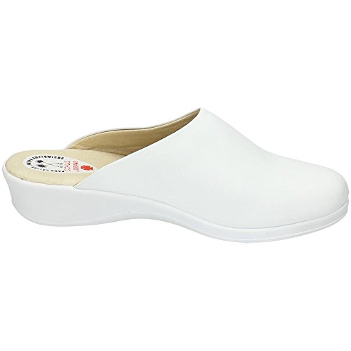 MADE IN SPAIN 6090 Zueco ANATÓMICO CHUS Mujer Calzado Trabajo Blanco 38