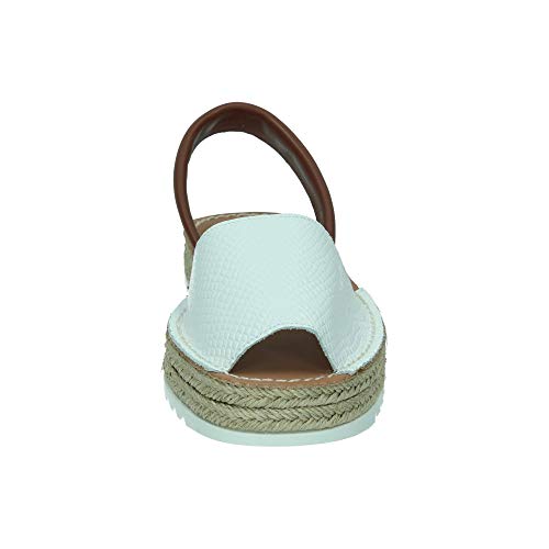MADE IN SPAIN 8203 Menorquina Blancas Mujer Sandalias Blanco 38