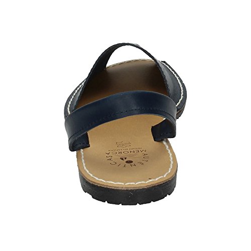 MADE IN SPAIN 969 Menorquinas DE Piel Mujer Sandalias Marino 36