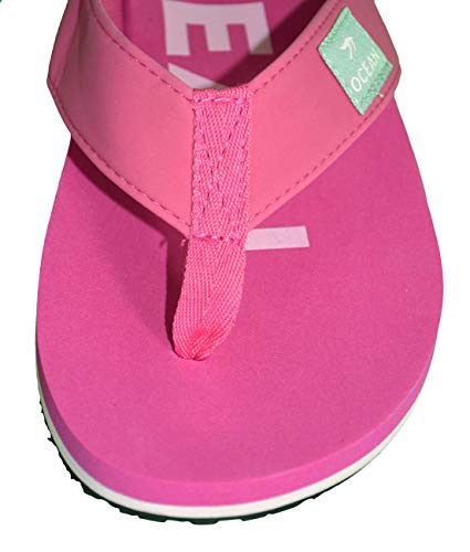 MADSea Ocean Chanclas Sandalias de Playa para Mujer Fucsia Rosa Pink, Tamaño:38 EU, Color:Fucsia/Rosa