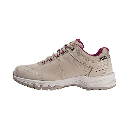 Mammut Nova III GTX, Zapatos de Low Rise Senderismo para Mujer, Beige (Safari-Dark Sundown 7467), 38 EU
