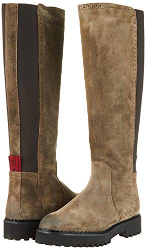 Marc O'Polo 90914788002300 Botas Altas Mujer, Beige (Taupe 717), 39 EU (6 UK)