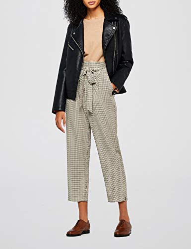 Marca Amazon - find. Smart Zapatos de Cordones Brogue, Marrón Brandy, 39 EU