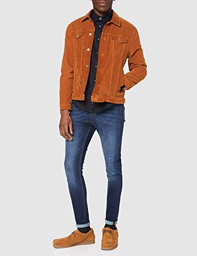 Marca Amazon - find. Zapato de Ante estilo Hombre, Beige (Tan), 43 EU