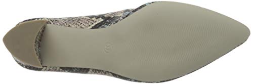 Marco Tozzi 2-2-22402-34, Zapatos de Tacón Mujer, Azul (Sky Multi Str. 878), 39 EU