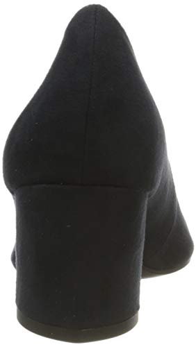 MARCO TOZZI 2-2-22416-35, Zapatos de tacón con Punta Cerrada Mujer, Azul Marino, 38 EU
