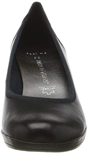 Marco Tozzi 2-2-22420-34, Zapatos de Tacón Mujer, Azul (Navy Nappa 880), 37 EU