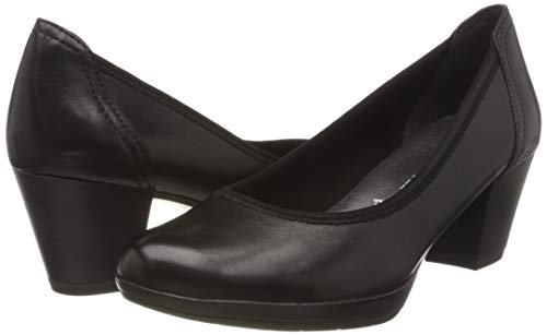 Marco Tozzi 2-2-22420-34, Zapatos de Tacón Mujer, Negro (Black Nappa 022), 39 EU