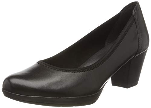 Marco Tozzi 2-2-22420-34, Zapatos de Tacón Mujer, Negro (Black Nappa 022), 39 EU