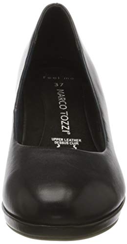Marco Tozzi 2-2-22427-34, Zapatos de Tacón para Mujer, Azul (Navy 805), 41 EU