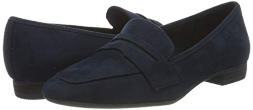 MARCO TOZZI 2-2-24204-26 Damen Slipper, Mocasn Mujer, Azul Marino, 38 EU