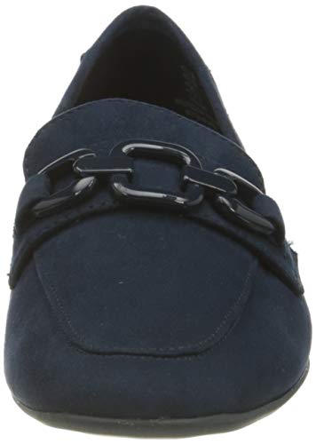 MARCO TOZZI 2-2-24205-26 Damen Slipper, Mocasín Mujer, Azul Marino, 41 EU