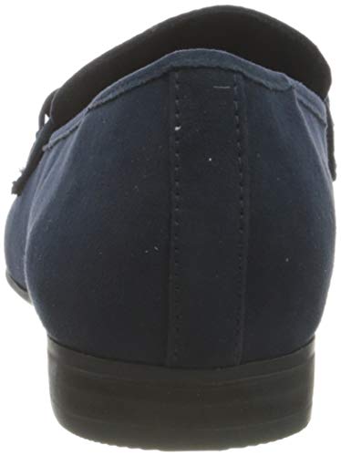 MARCO TOZZI 2-2-24205-26 Damen Slipper, Mocasín Mujer, Azul Marino, 41 EU
