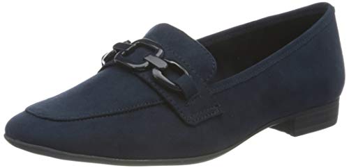 MARCO TOZZI 2-2-24205-26 Damen Slipper, Mocasín Mujer, Azul Marino, 41 EU