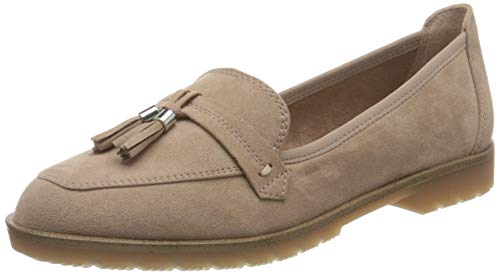 MARCO TOZZI 2-2-24604-26 Damen Slipper, Mocasín Mujer, Color Carne, 39 EU