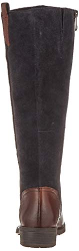 Marco Tozzi 2-2-25504-23, Botas Altas Mujer, Azul (Navy Combi 890), 40 EU
