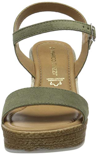 MARCO TOZZI 2-2-28347-24, Sandalia con Pulsera Mujer, Verde Salvia 720, 40 EU