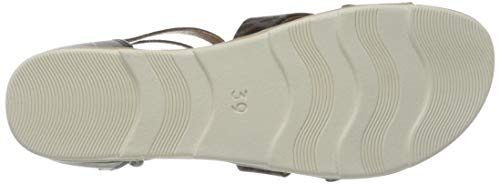 Marco Tozzi 2-2-28430-24, Sandalia con Pulsera Mujer, Negro (Black Comb 098), 37 EU