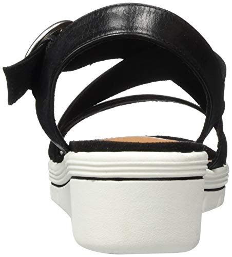 Marco Tozzi 2-2-28514-24, Sandalia con Pulsera Mujer, Negro (Black 001), 40 EU