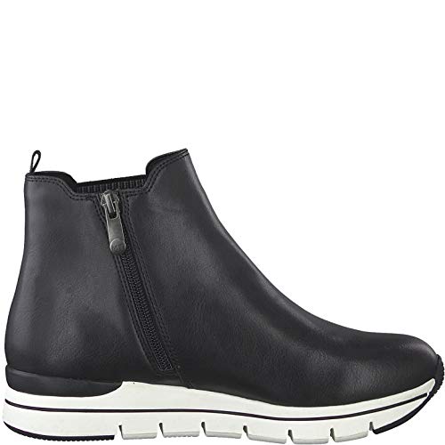 Marco Tozzi Damen Earth Edition 2-2-25871-25 Chelsea Boot, Botas Estilo Mujer, Antic Negro, 39 EU