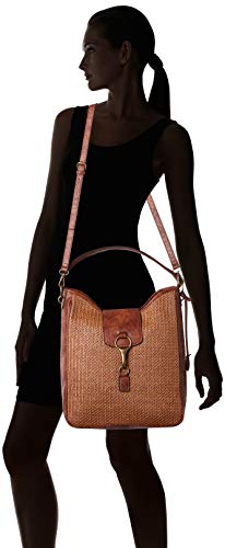 Marco Tozzi Mujer 2-2-61034-24 - Bolso bandolera (16 x 35 x 31 cm), color Beige, talla 16x35x31 cm (B x H x T)