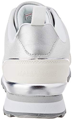 Mariamare 67637, Zapatillas para Mujer, Plateado (Wax Blanco/Fanni Blanco/Spirit Plata/Mirror Plata/Mint Plata C49585), 38 EU