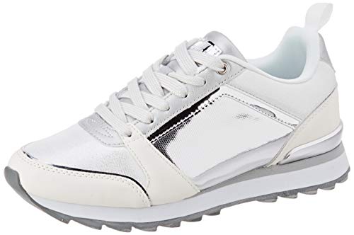 Mariamare 67637, Zapatillas para Mujer, Plateado (Wax Blanco/Fanni Blanco/Spirit Plata/Mirror Plata/Mint Plata C49585), 38 EU