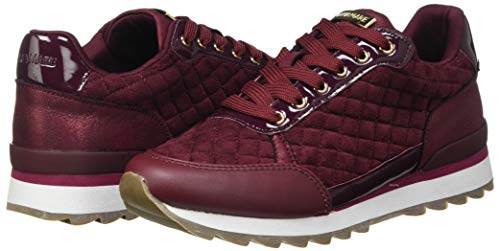 Mariamare Nara, Zapatillas Mujer, Brina Burdeos / Soft Padded Burdeos / FLOC Burdeos / Charol Burdeos, 37 EU