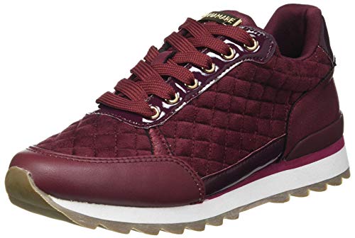 Mariamare Nara, Zapatillas Mujer, Brina Burdeos / Soft Padded Burdeos / FLOC Burdeos / Charol Burdeos, 37 EU