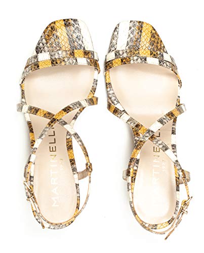 MARTINELLI Sandalia tacón de Piel Ingrid 1477