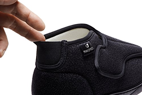 Mavomed Zapatos postoperatorio para Hombre y Mujer – Zapatilla con Cierre de Velcro – Zapato Lavable con Suela, Zapatos ortopédicos, Zapato postquirúrgico para Personas (37)