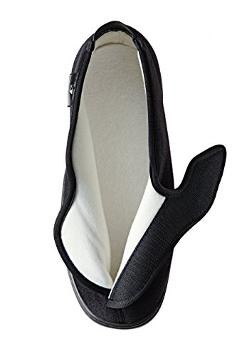 Mavomed Zapatos postoperatorio para Hombre y Mujer – Zapatilla con Cierre de Velcro – Zapato Lavable con Suela, Zapatos ortopédicos, Zapato postquirúrgico para Personas (37)